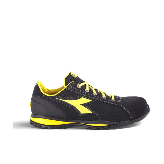Scarpa Antinfortunistica Diadora Glove Text S1PS FO HRO nel colore nero, ideale per magazzino, logistica e industria