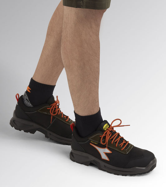 Scarpa Antinfortunistica Diadora Sport Diatex Low S3 WR CI SRC – Waterproof e Termo-Isolata, Pelle Pull-Up Nubuck e Crosta Idrorepellente, Membrana DIA-tex, Puntale Alluminio 200J, Punta e Tallone TPU