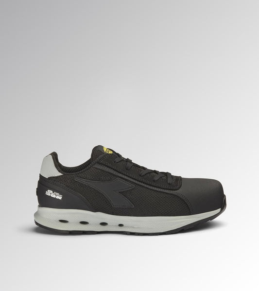 Scarpa Antinfortunistica Diadora Glove A. Box Low Pro S1PS FO SR HRO ESD – Pelle Bovina con Rete Traspirante, Puntale Alluminio 200J, K-SOLE Ultralite, Supporto Tallone TPU, Fodera Air Mesh