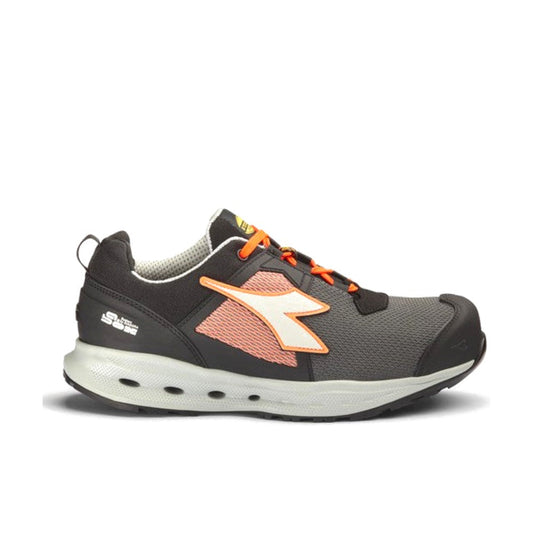 Scarpa Antinfortunistica Diadora Glove A. Box Ghost S1PS SC FO SR HRO ESD – Cordura e Rete Poliestere Traspirante, A.Box System Membrana Ariatex, Inserti TPU, Puntale Alluminio 200J, K-SOLE Ultralite, Calzata 11