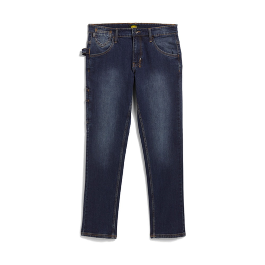 Jeans da Lavoro Diadora Stone nel colore blu jeans, ideale per edilizia, artigiani e manutenzione