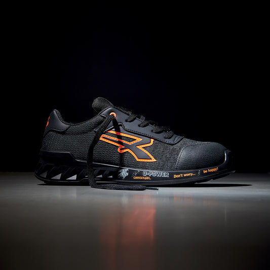 Scarpa Antinfortunistica U-Power Bruce S1 ESD SRC – Nylon Traspirante, Film Anti-Abrasione, Fodera Wing Tex, Battistrada PU