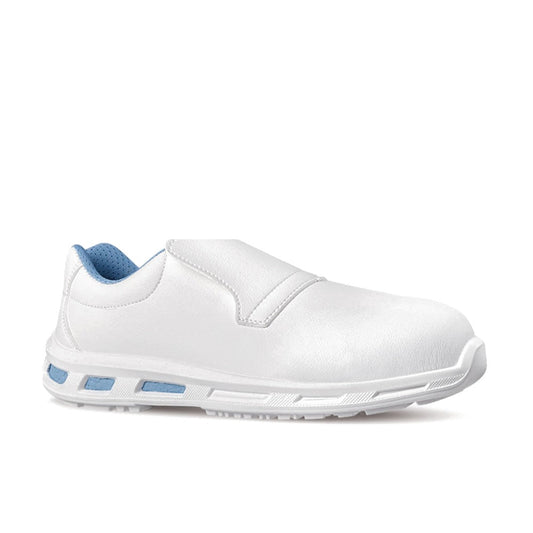 Scarpa Antinfortunistica U-Power Blanco S2 FO SR nel colore bianco, ideale per cucine, industria alimentare e sanità
