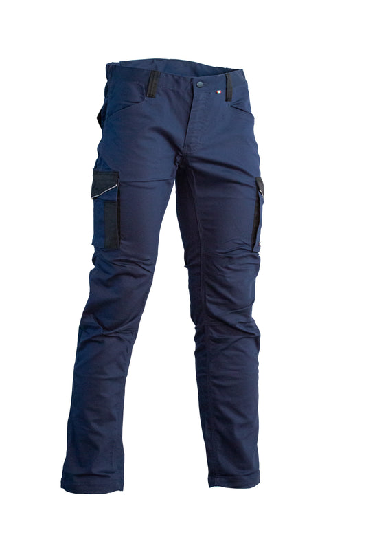 Pantalone da Lavoro GRPK Work Winter – Soffietto Elasticizzato Ginocchio, Tasche Laterali Velcro, Elastico in Vita, Asola Rinforzata