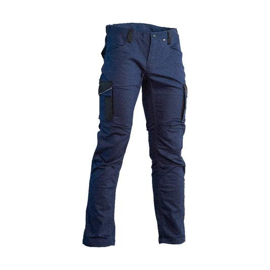 Pantalone da Lavoro GRPK Work Winter – Soffietto Elasticizzato Ginocchio, Tasche Laterali Velcro, Elastico in Vita, Asola Rinforzata