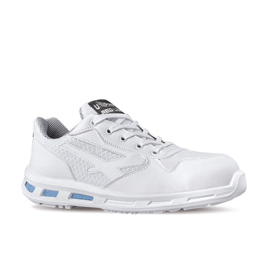 Scarpa Antinfortunistica U-Power June S1 FO SR nel colore bianco, ideale per magazzino, logistica e industria