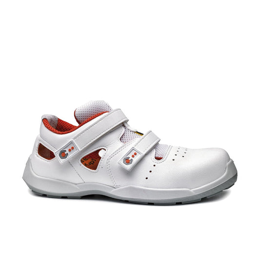Scarpa Antinfortunistica Base Sky S1PS ESD FO SR nel colore bianco, ideale per magazzino, logistica e industria