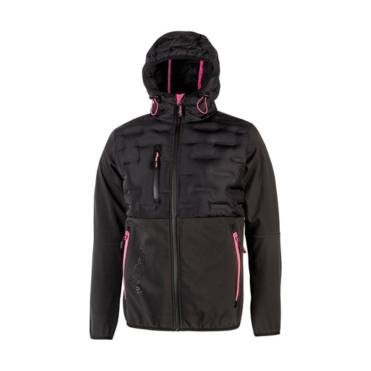 Giacca da Lavoro U-Power Spock Lady nel colore grey fucsia, ideale per lavoro all'aperto nella stagione fredda