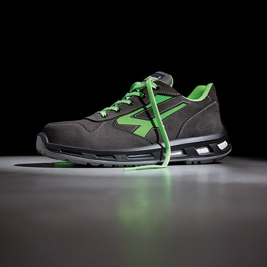 Scarpa Antinfortunistica U-Power Yoda S3 CI SRC – Pelle Nabuk, Puntale Alluminio, Fodera Wing Tex, Intersuola PU Espanso