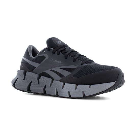 Scarpa Antinfortunistica Reebok Floatzig IB3031 S1PS SR HRO FO ESD – Intersuola Floatride Energy, Suola Iconic Zig HRO +300°C, Puntale Composito XTR® Extra Largo 200J, Lamina Antiperforazione Non Metallica, Mesh Traspirante