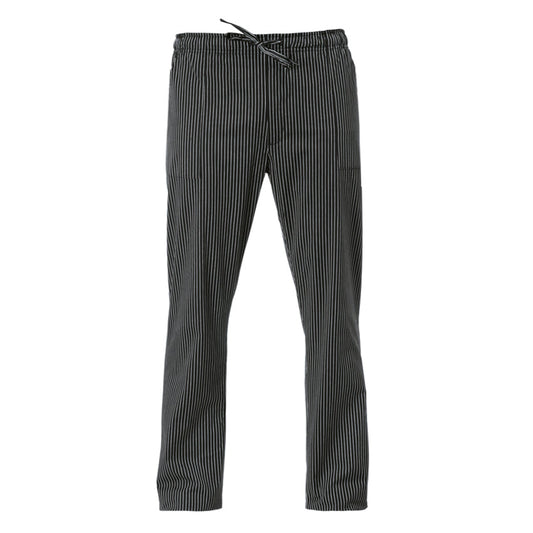 Pantalone da Cucina Giblor's Enrico Regular Fit – 70% Cotone 30% Poliestere, Elastico e Coulisse