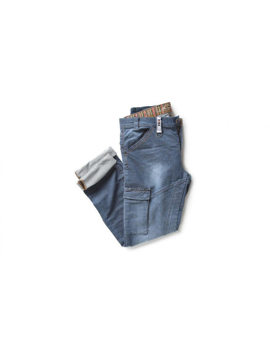 Jeans da Lavoro Dike Partner – 99% Cotone 1% Elastan, Cuciture Rinforzate, Tasche Clip