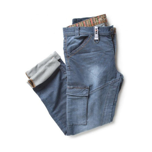 Jeans da Lavoro Dike Partner – 99% Cotone 1% Elastan, Cuciture Rinforzate, Tasche Clip