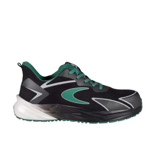 Scarpa Antinfortunistica Cofra Vantrek S3S FO SR SC HRO ESD nel colore nero, ideale per cantieri e lavori all'aperto