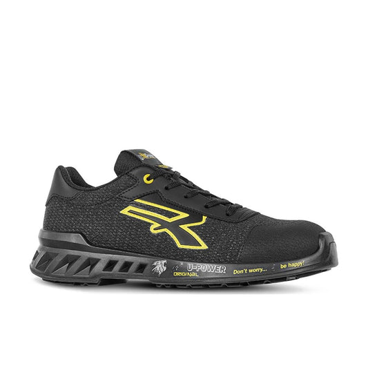 Scarpa Antinfortunistica U-Power Frank S1PS FO SR – Nylon Traspirante, Film Anti-Abrasione, Fodera Wing Tex