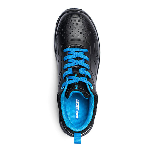 Scarpa Antinfortunistica Bassa Sottozero Britannia S3S FO SR ESD – Puntale Fibra di Vetro, Lamina UHMWPE, Tomaia Pelle e Air Mesh