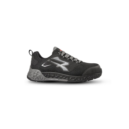 Scarpa Antinfortunistica U-Power Euron S1PS ESD HI HRO FO SR – U-Knit, Puntale NanoFiber Metal Free, Suola HRO