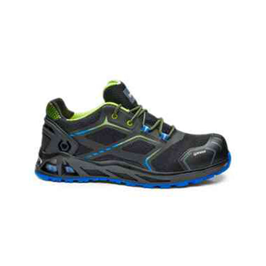 Scarpa Antinfortunistica Base K-Start S1P HRO SRC nero verde – vista laterale
