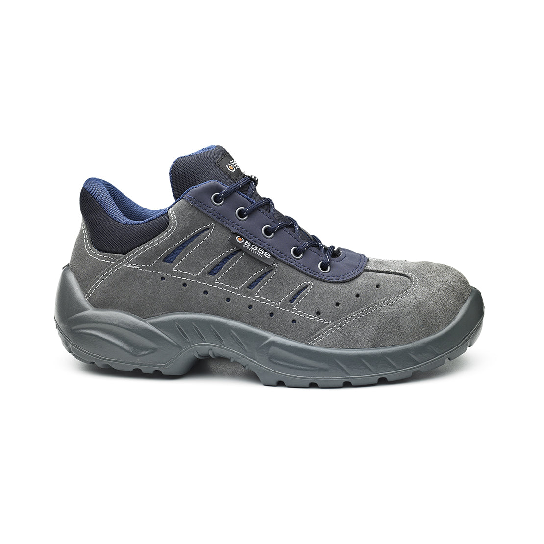 Scarpa Antinfortunistica Base Colosseum S1P SRC grigio – vista laterale