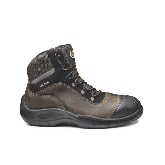 Scarpa Antinfortunistica Alta Base Raider Top S3 SRC marrone nero – vista laterale