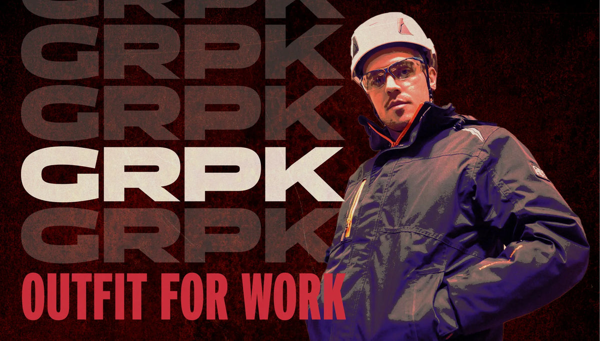 GR-PK — abbigliamento da lavoro Men at Work Safety