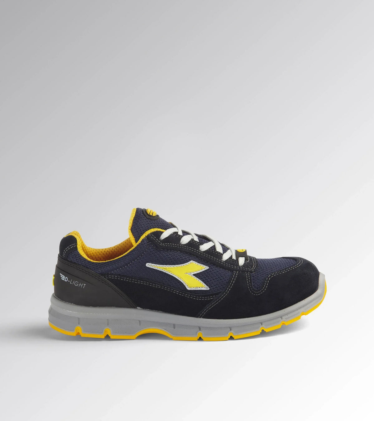 Scarpa Antinfortunistica Diadora Run Text S1PS FO SR ESD blu – vista laterale