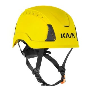 Caschetto da Lavoro Kask Primero Air giallo – vista laterale