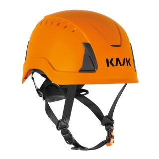 Caschetto da Lavoro Kask Primero Air arancione – vista laterale