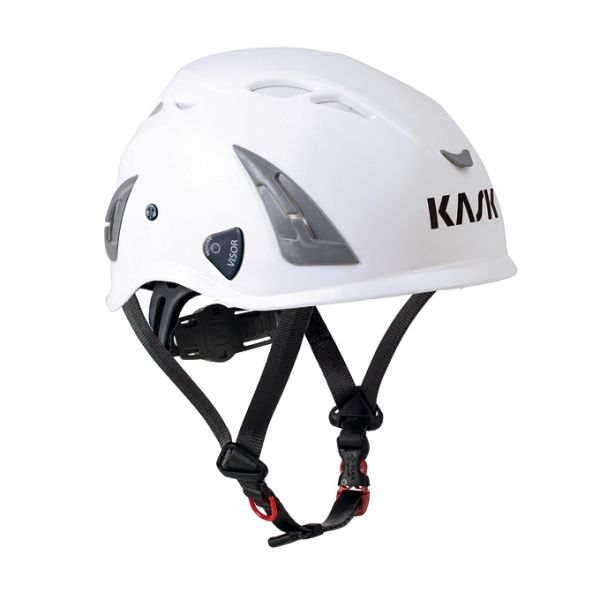 Caschetto da Lavoro Kask Plasma AQ bianco – vista laterale