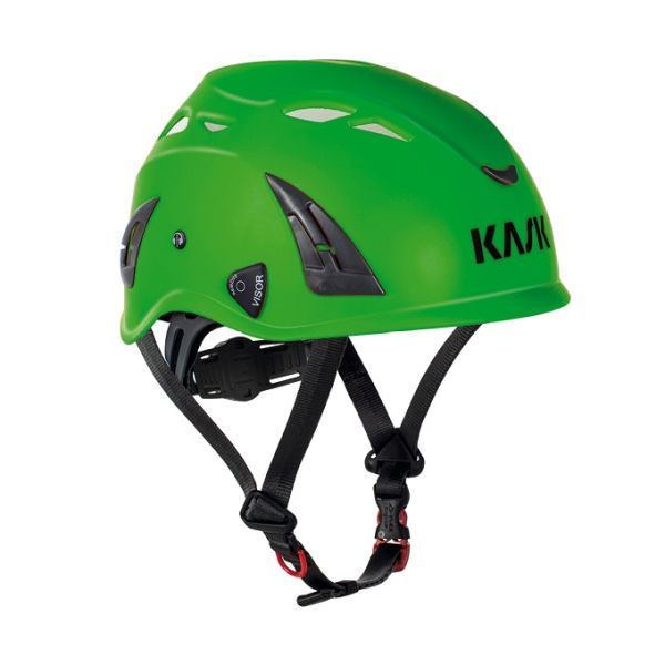 Caschetto da Lavoro Kask Plasma AQ verde – vista laterale