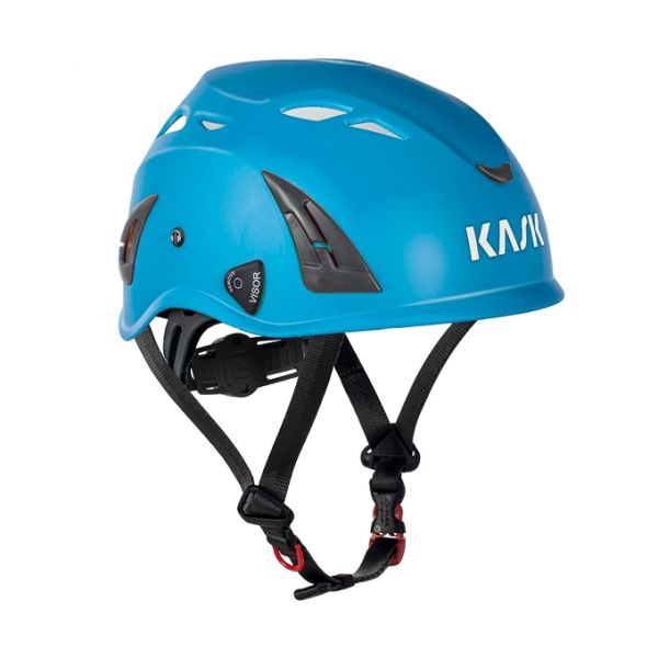 Caschetto da Lavoro Kask Plasma AQ blu royal – vista laterale