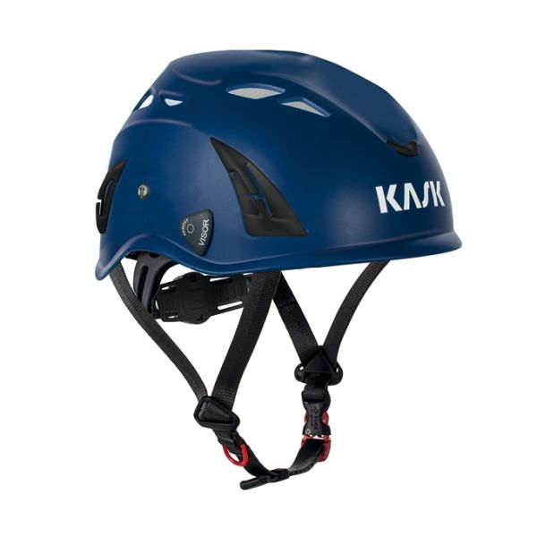 Caschetto da Lavoro Kask Plasma AQ blu – vista laterale