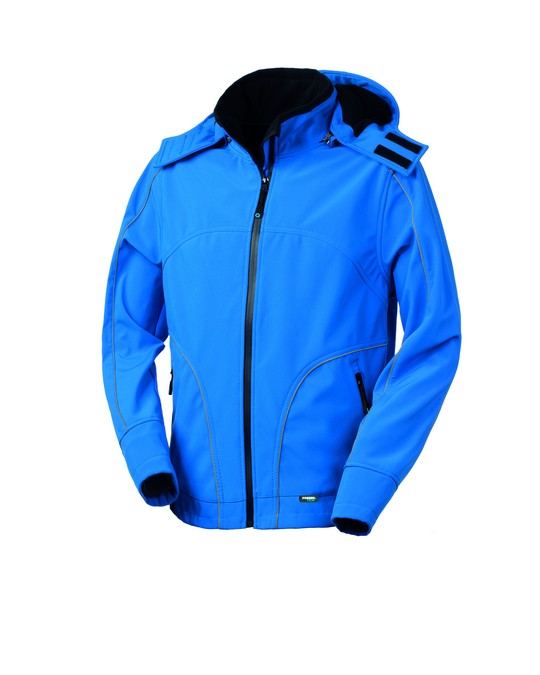 Giubbotto Softshell da Lavoro Rossini Nyborg blu royal – vista frontale