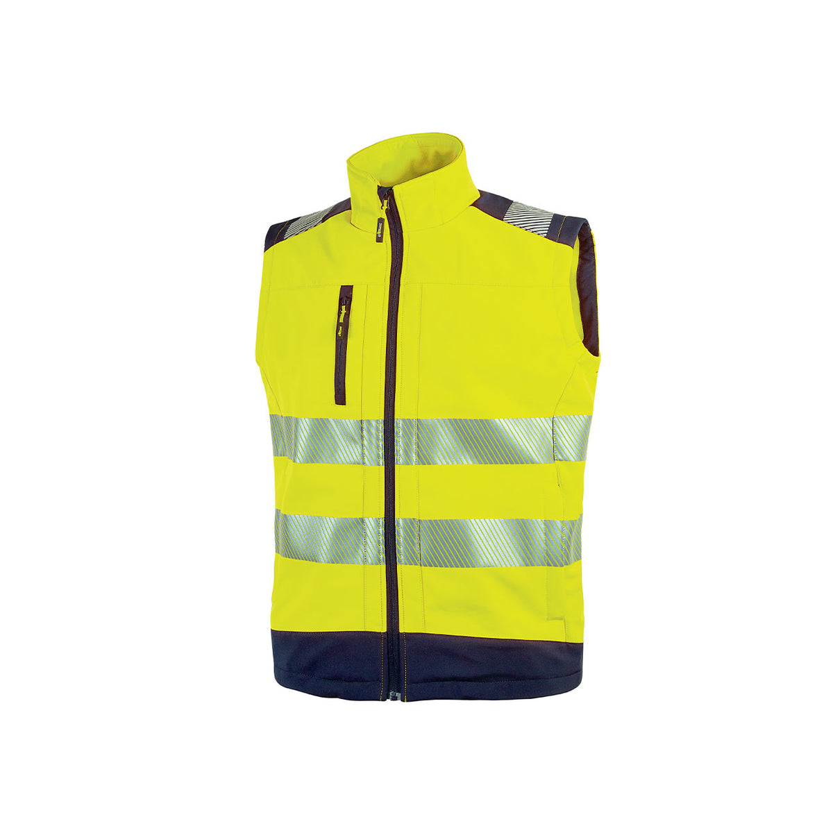 Gilet Alta Visibilità U-Power Dany HV giallo – vista frontale