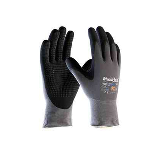 Guanto da Lavoro ATG MaxiFlex Endurance grigio nero – vista frontale
