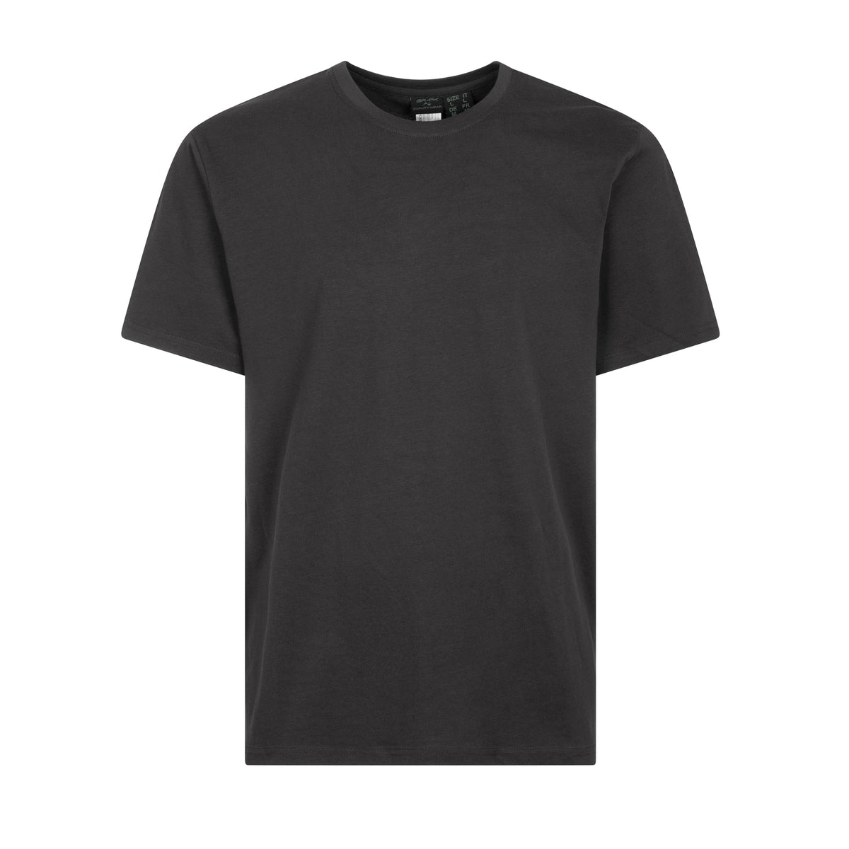 Tris T-Shirt da Lavoro GRPK Manica Corta grigio smoke – vista frontale