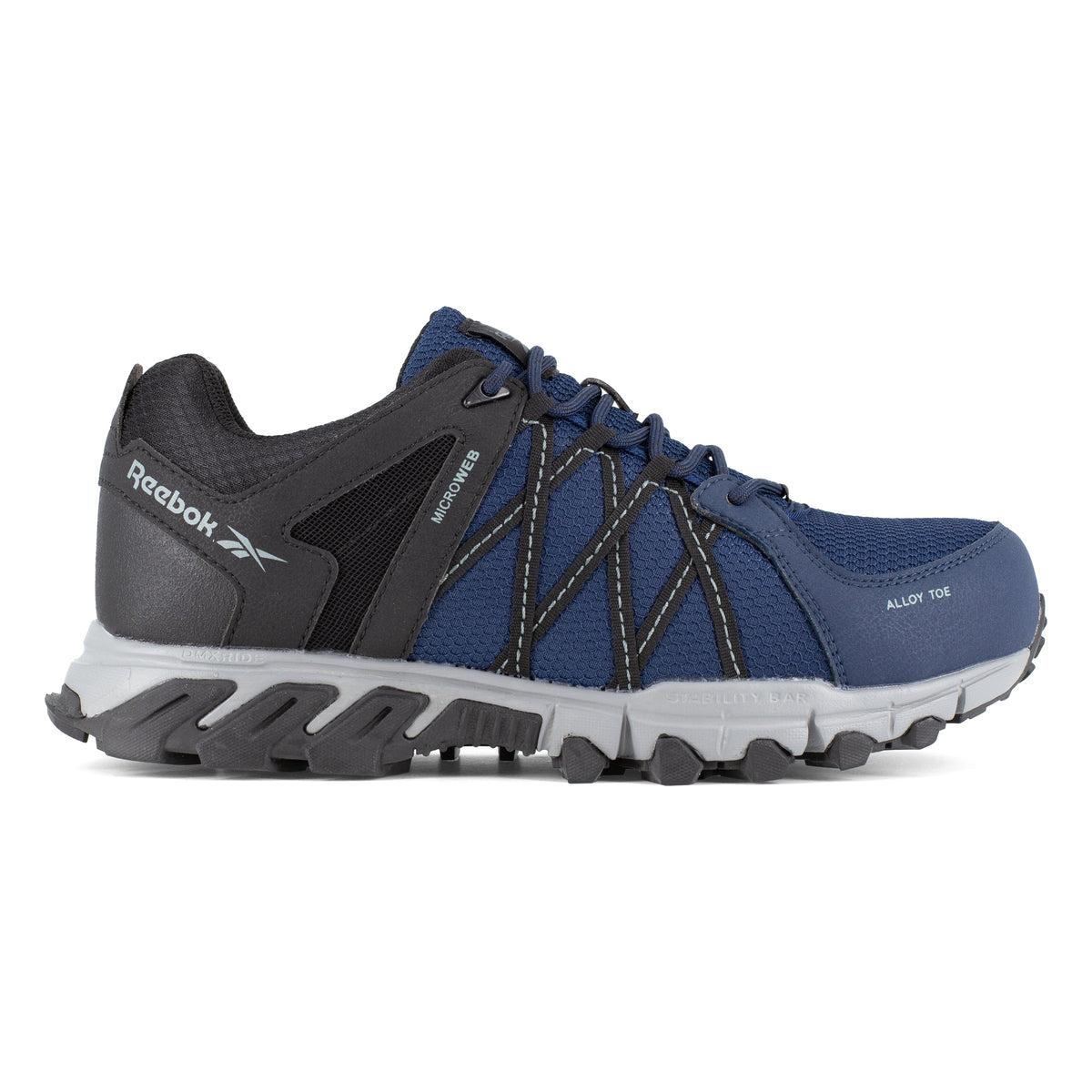 Scarpa Antinfortunistica Reebok Trailgrip S1P ESD SRC HRO blu – vista laterale