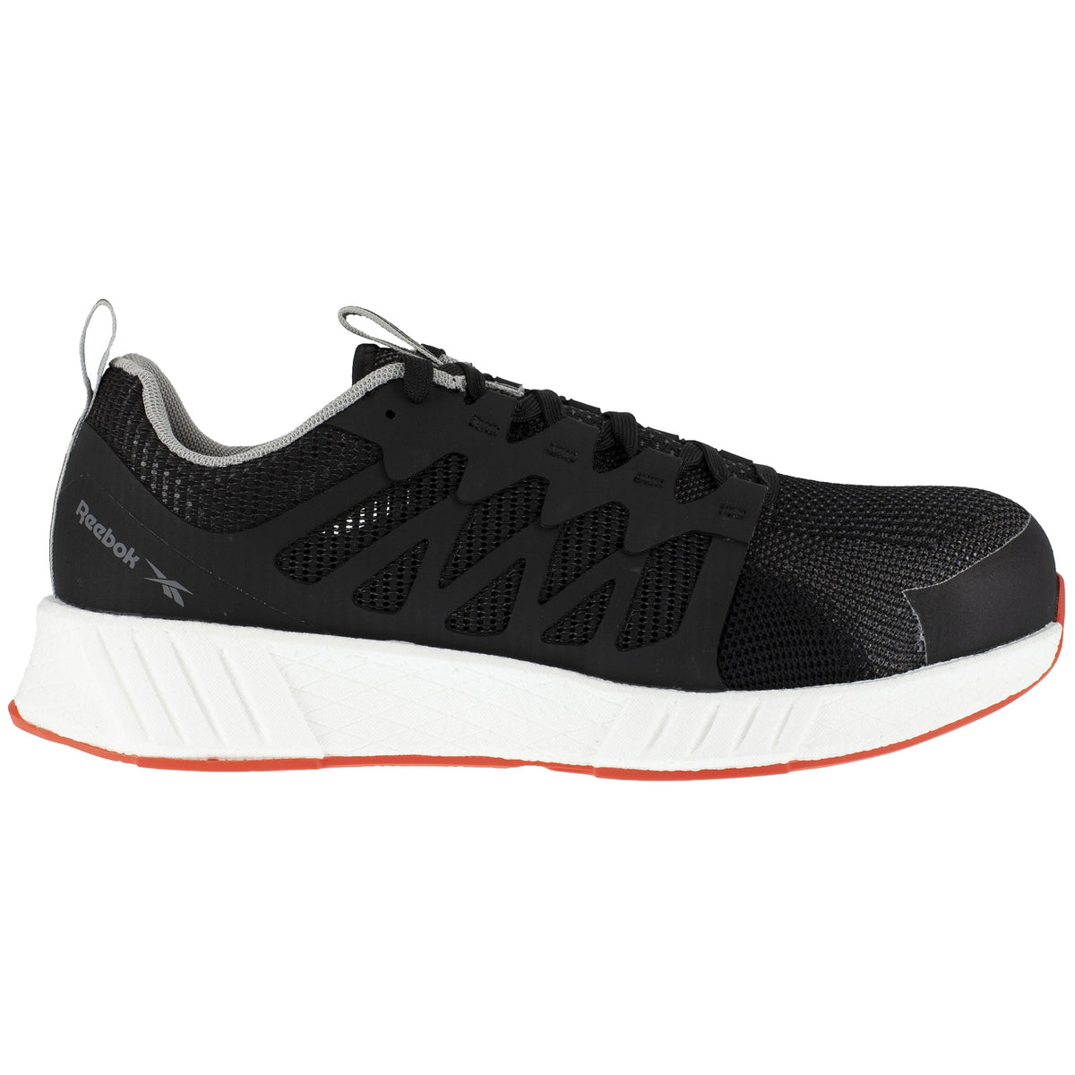 Scarpa Antinfortunistica Reebok Fusion Flexweave S1P ESD SRC nero – vista laterale