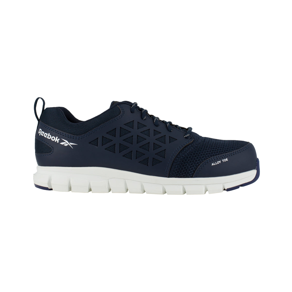 Scarpa Antinfortunistica Reebok Excel Light S1P ESD SRC blu – vista laterale