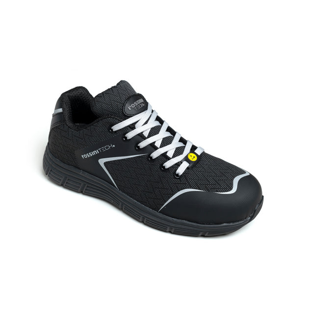 Scarpa Antinfortunistica Rossini Kripton S3S SR ESD nero – vista laterale