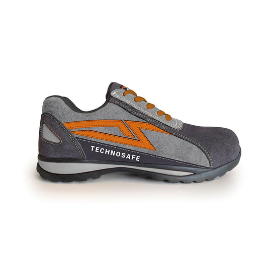 Scarpa Antinfortunistica Technosafe Detroit S3 ESD SRC HRO FO grigio – vista laterale