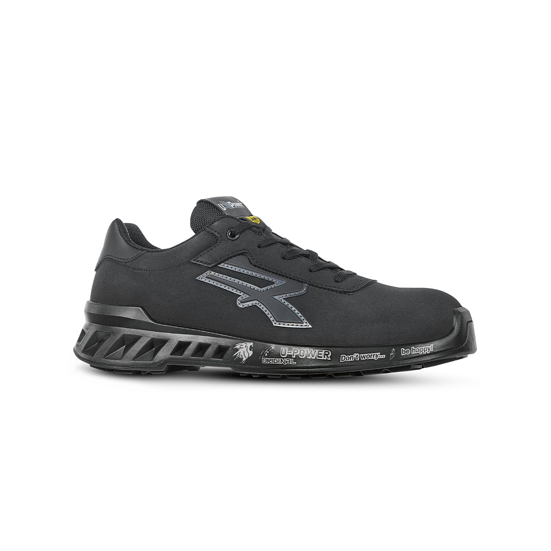 Scarpa Antinfortunistica U-Power Ben S3S CI FO SR ESD nero – vista laterale